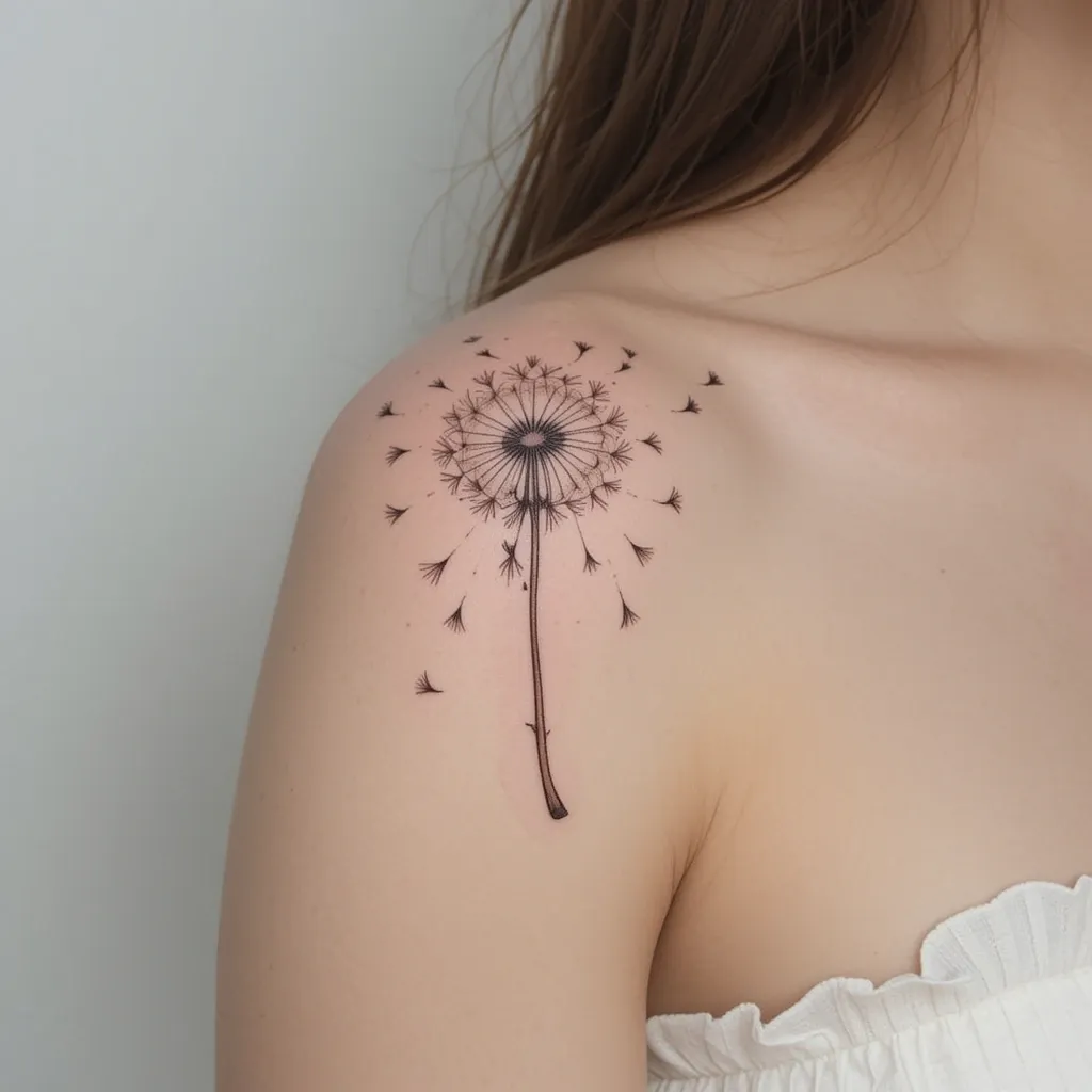 Artistic Dandelion