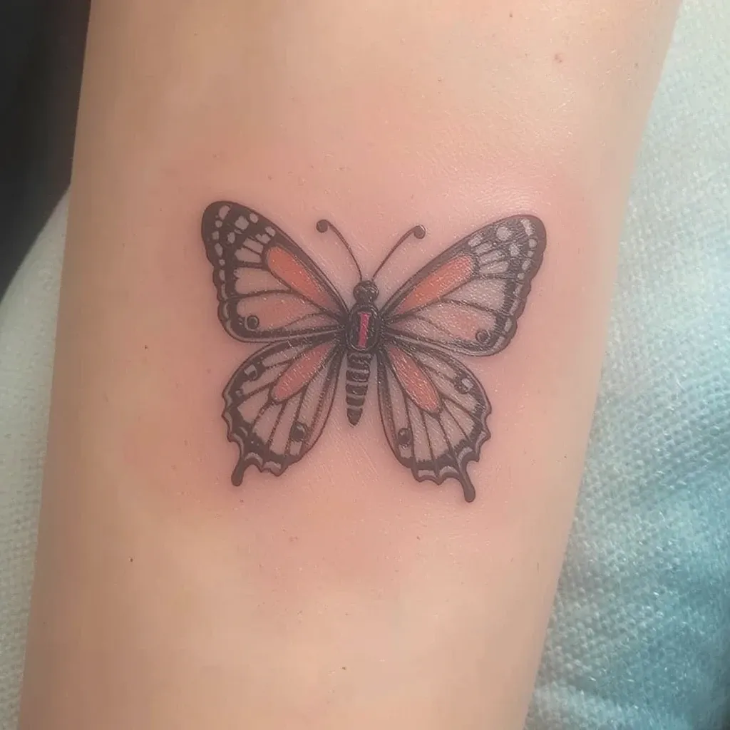Butterfly with Initial