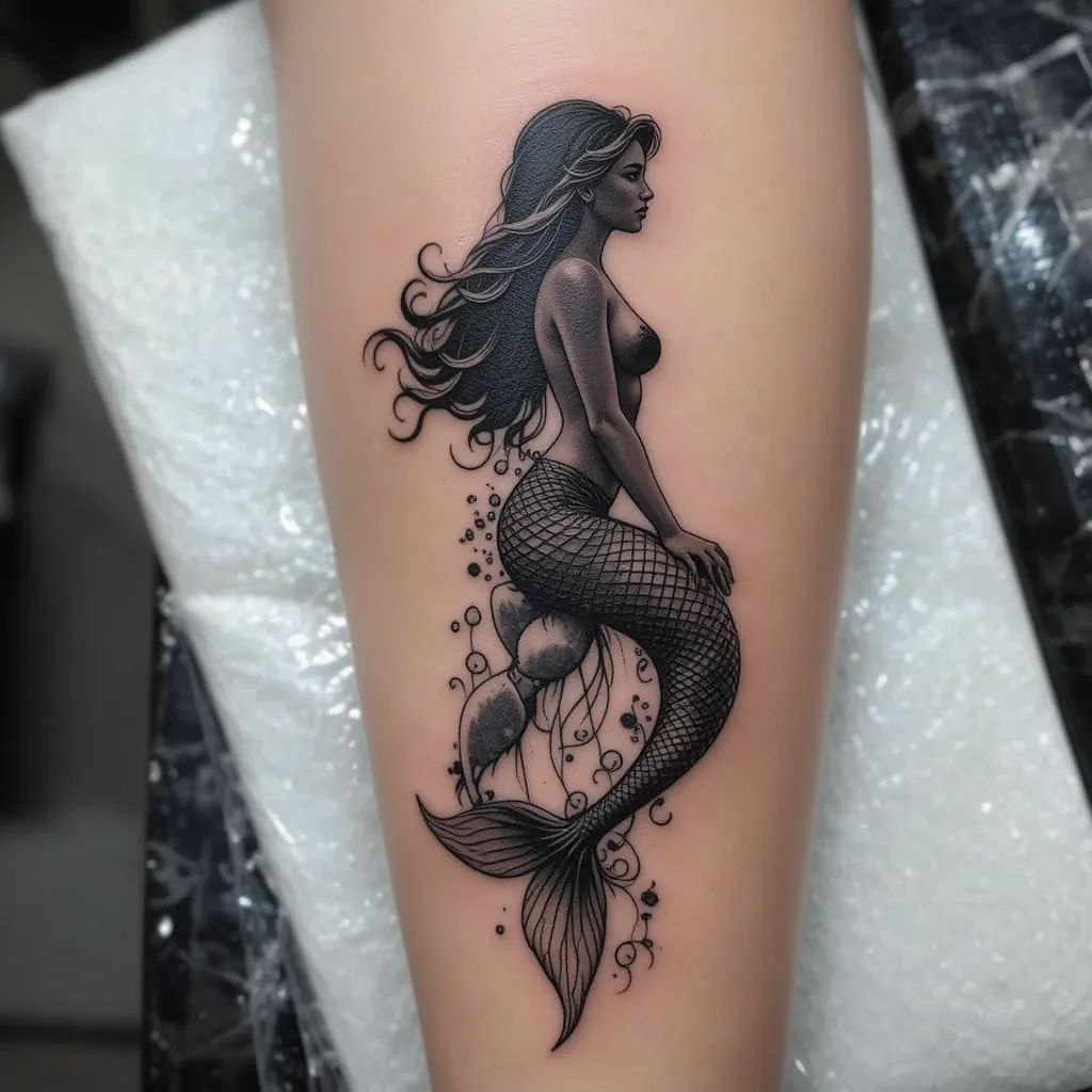 Classic Mermaid Silhouette