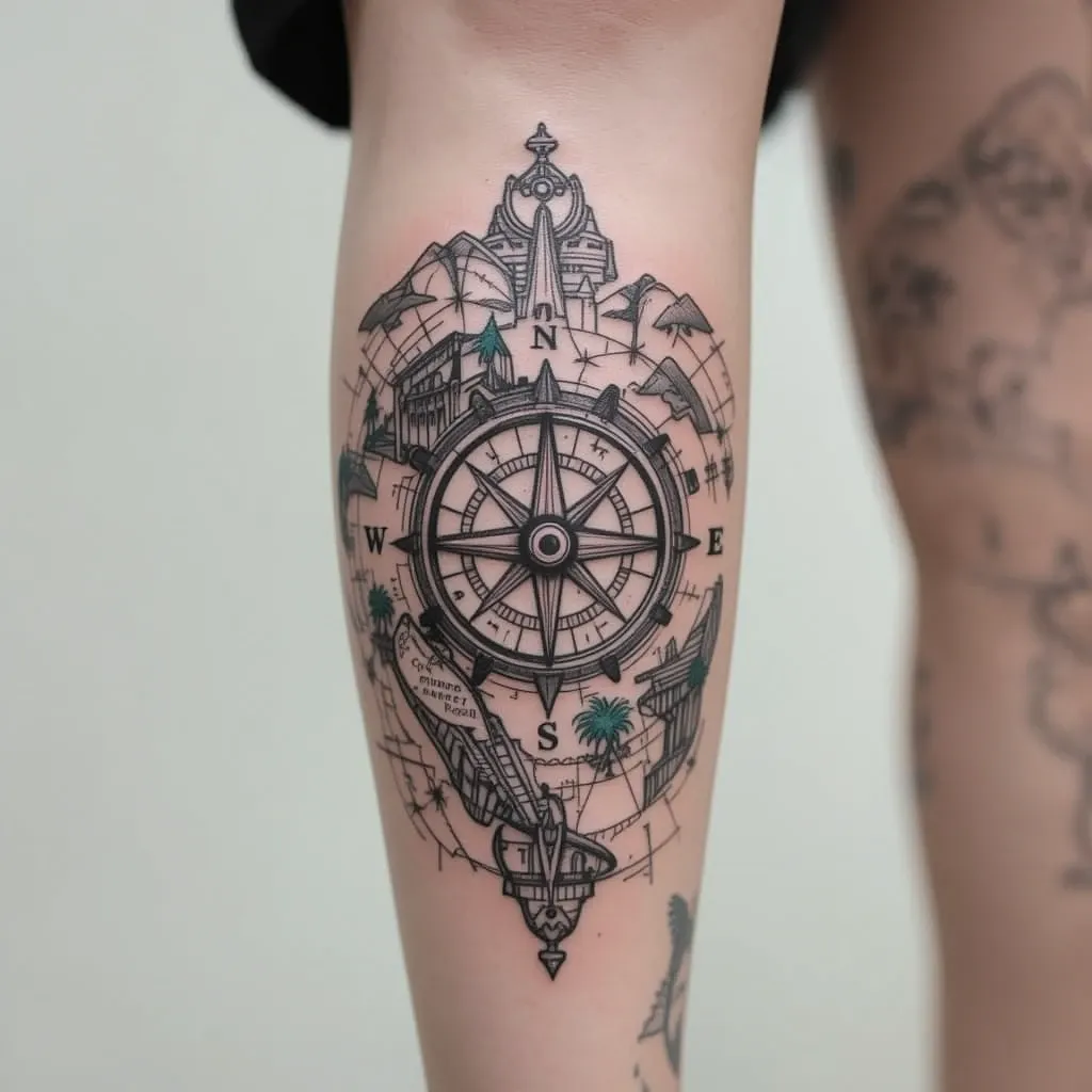 Compass and Map