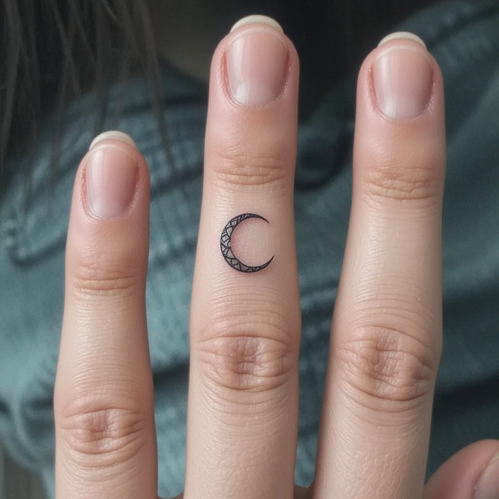 Crescent Moon Tattoo