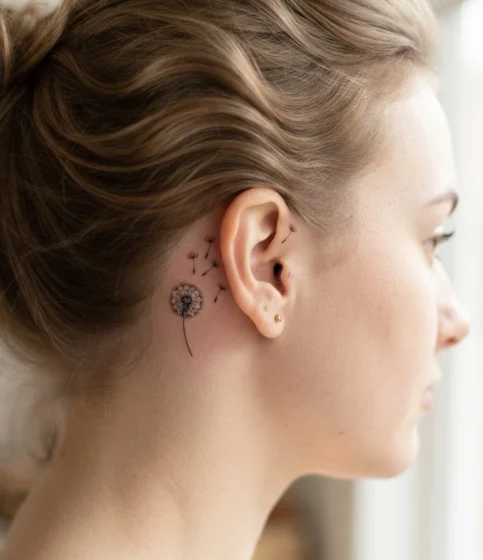 Dandelion Tattoo