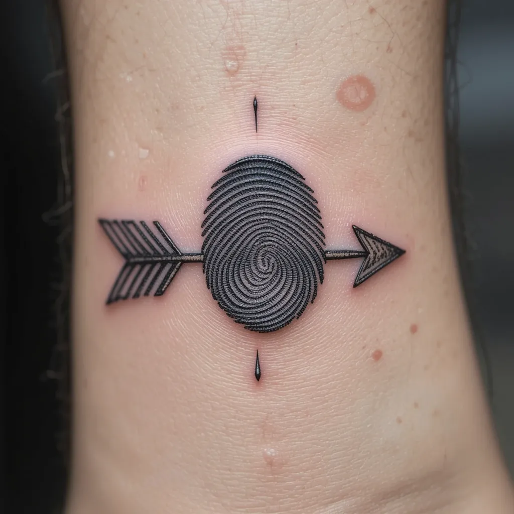 Fingerprint Arrow