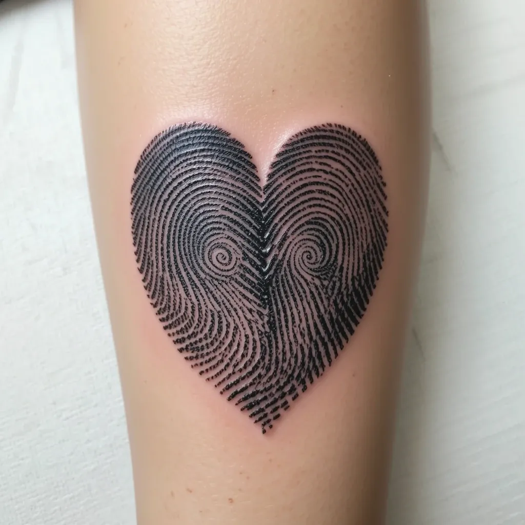 Fingerprint Heart
