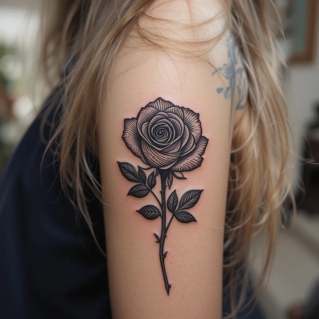 Fingerprint Rose