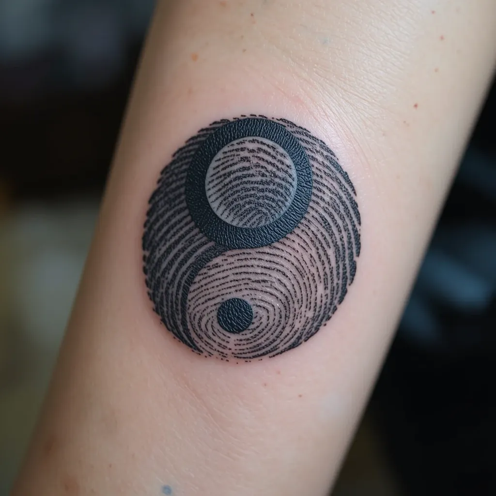 Fingerprint Yin-Yang