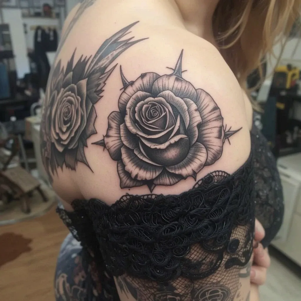 Gothic Roses and Thorns