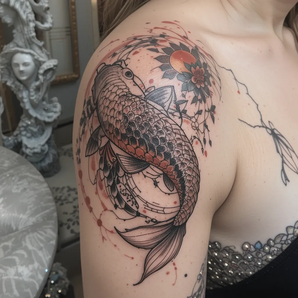 Japanese Koi Fish