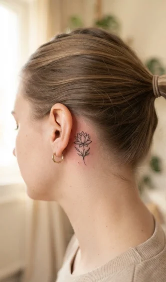 Lotus Flower Tattoo