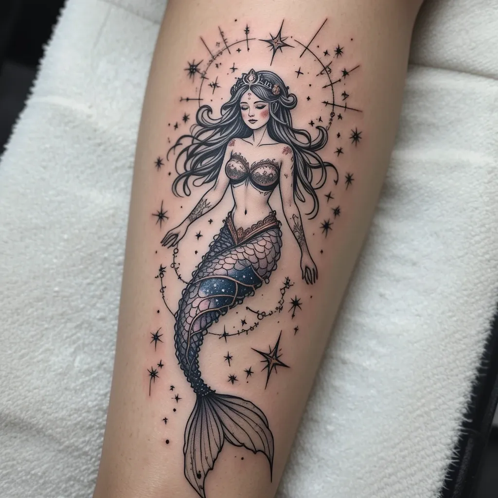 Mermaid and Constellations