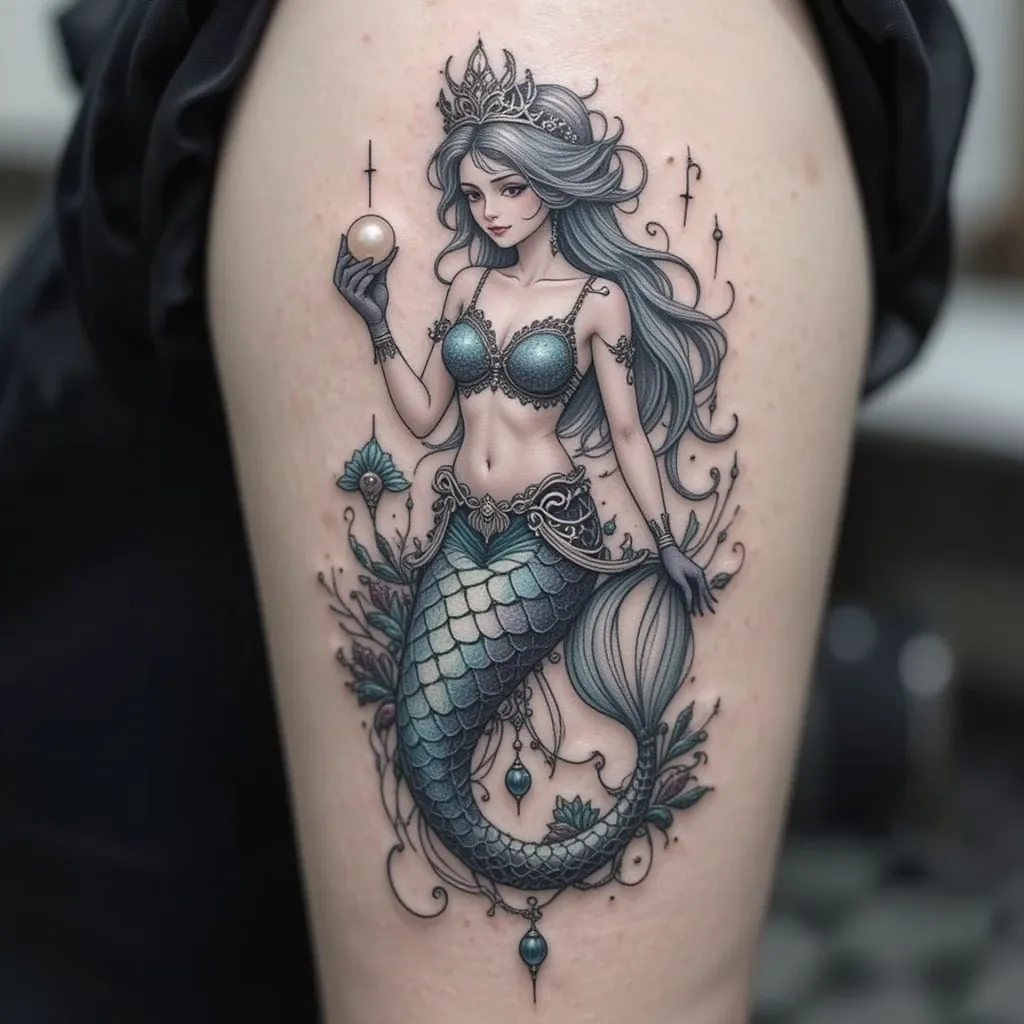 Mermaid with Pearl