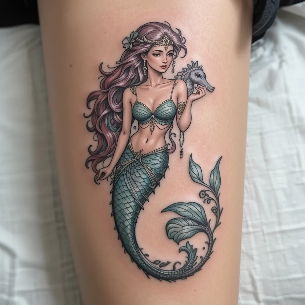 Mermaid with Seahorse