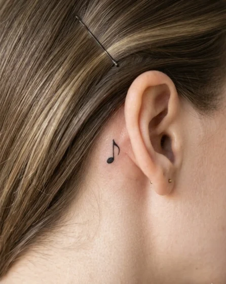 Music Note Tattoo