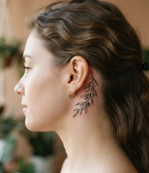 Olive Branch Tattoo