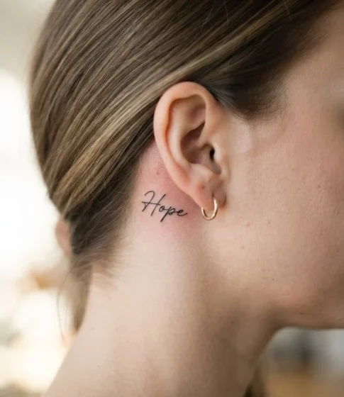 Quote or Word Tattoo