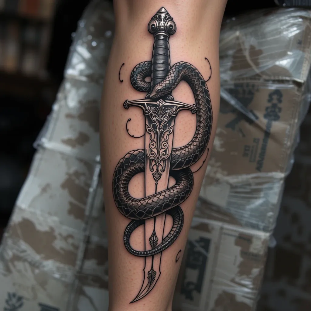 Snake and Dagger