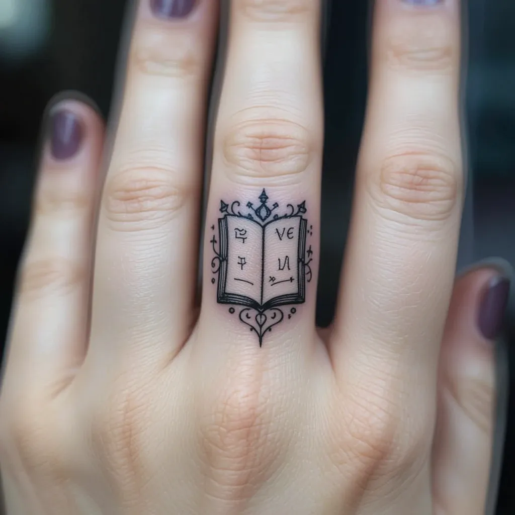 Spellbook Tattoo
