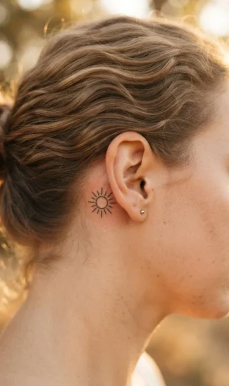 Sun Tattoo