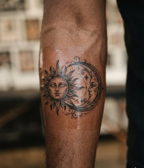 Sun and Moon