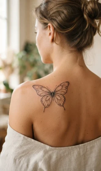 Elegant Butterfly Wings