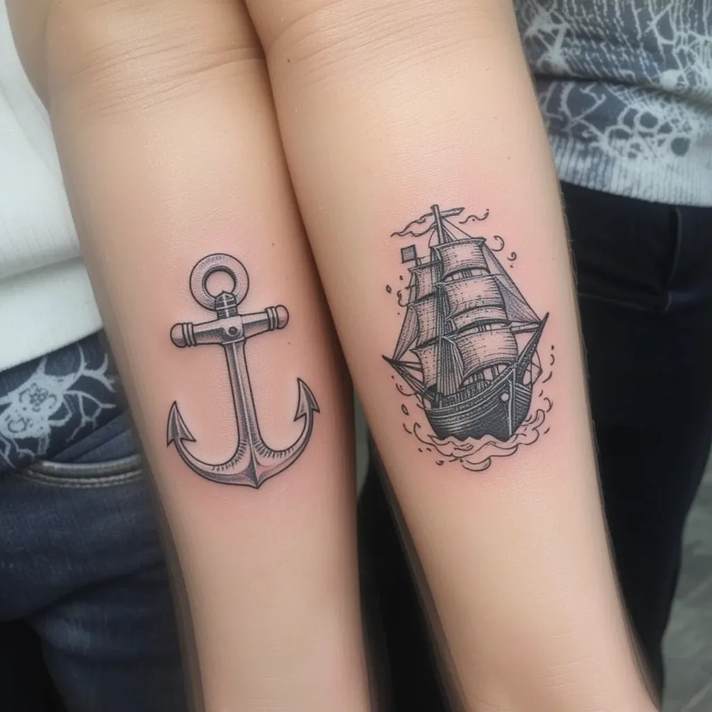 Anchor and Ship