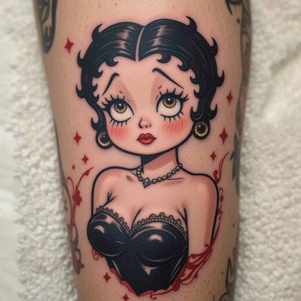 Betty Boop Tattoo