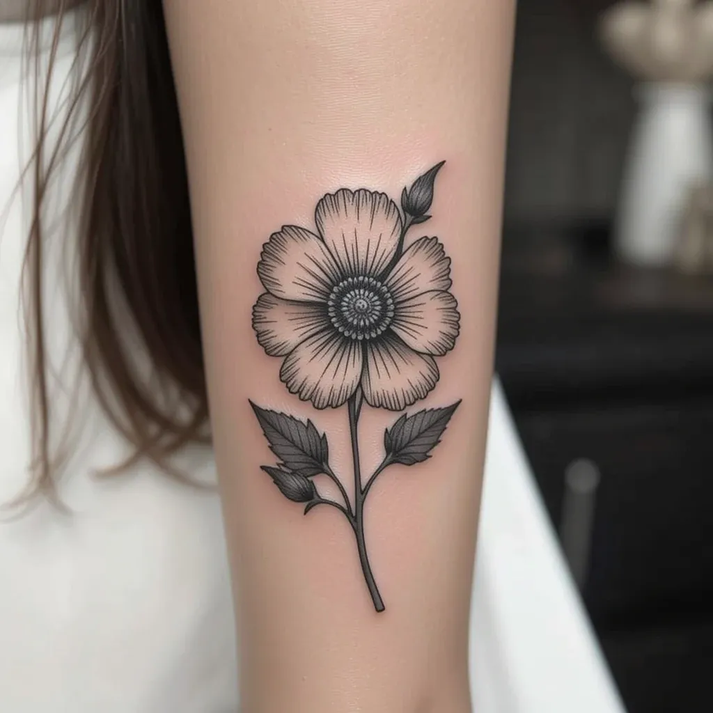 Black and Gray Primrose