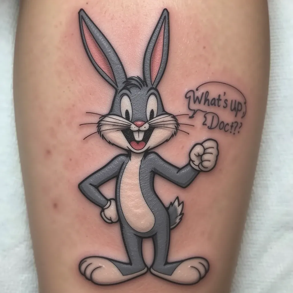 Bugs Bunny Tattoo