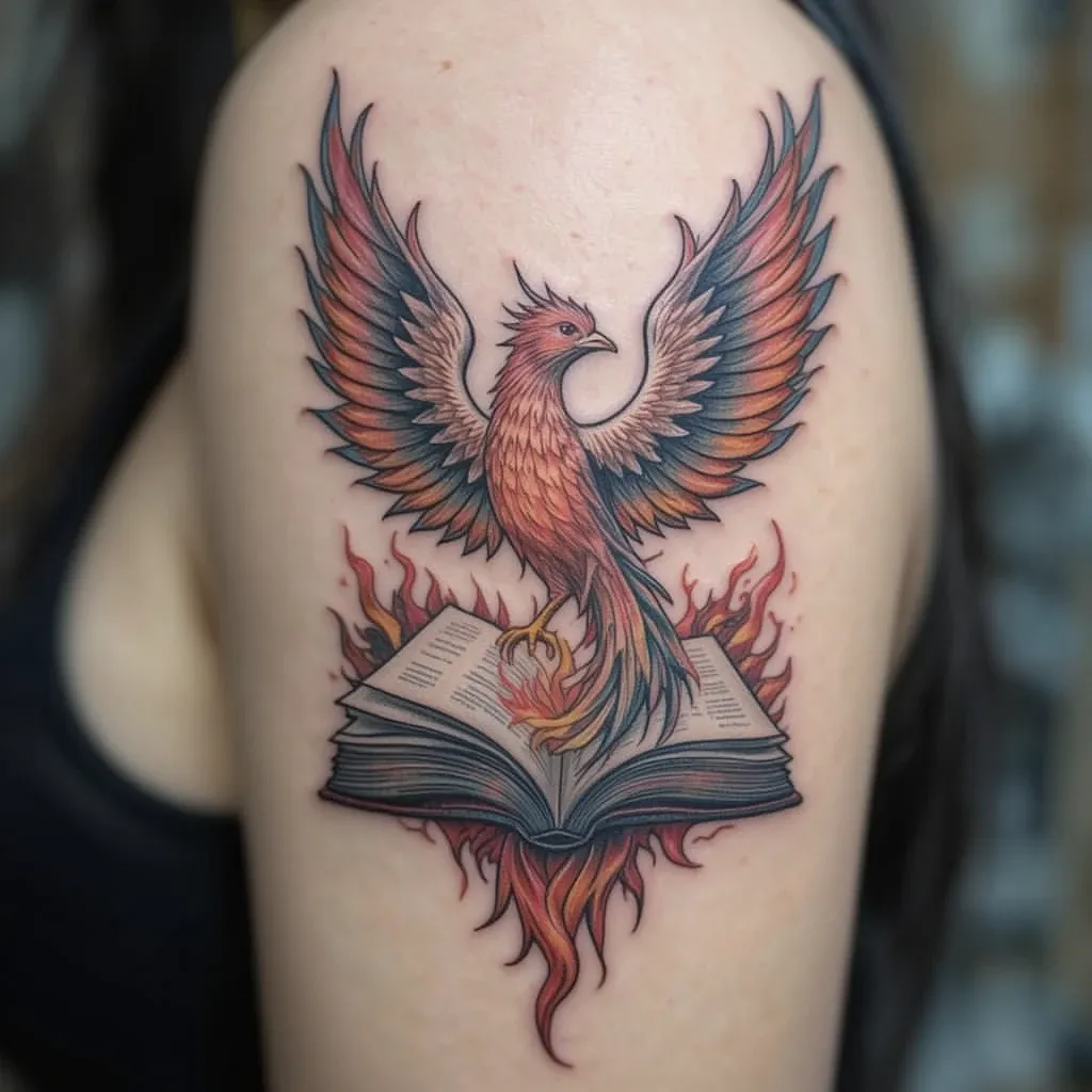 Burning Pages with Rising Phoenix
