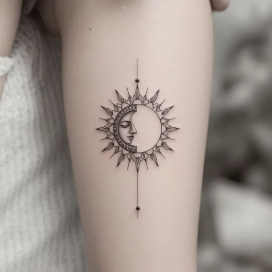 Celestial Sun and Moon