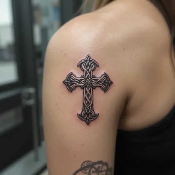 Celtic Cross for Faith and Strength