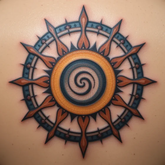 Cherokee Sun Symbol
