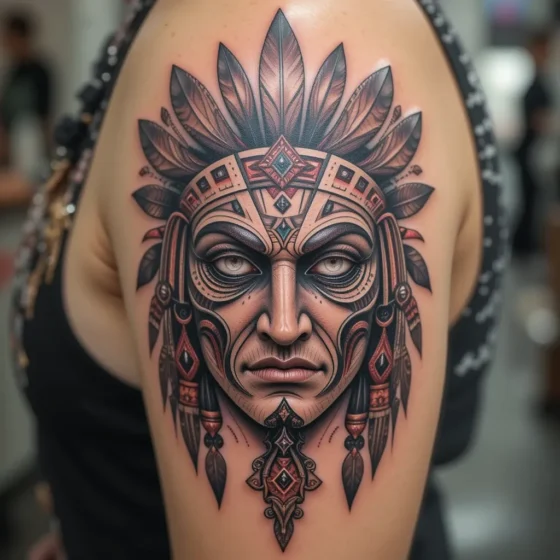 Cherokee Tribal Mask