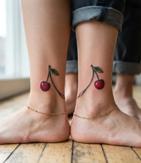 Cherry and Stem