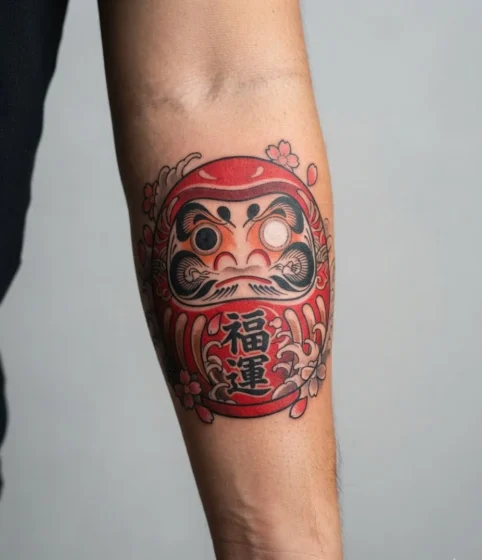 Classic Red Daruma