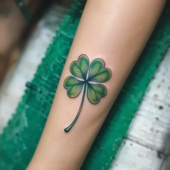 Clover Leaf Tattoo