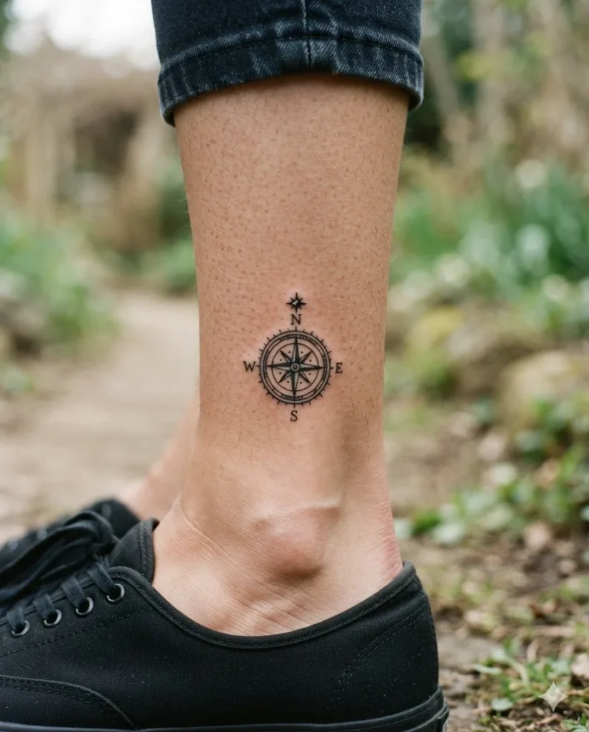 Compass Tattoo