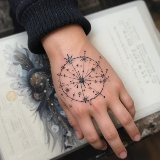 Constellation Star Tattoo