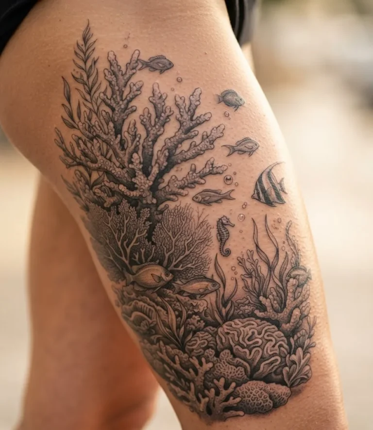 Coral Reef Tattoo