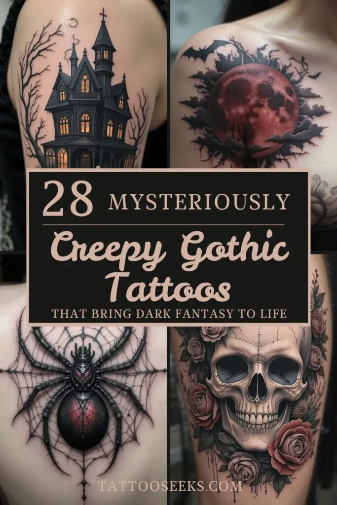 Creepy Gothic Tattoos
