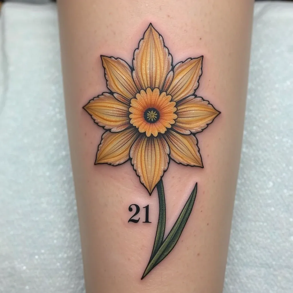 Daffodil with a Birthdate