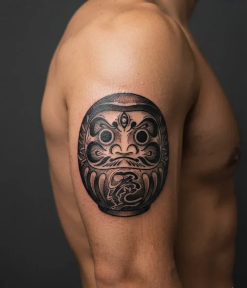 Daruma with a Third Eye