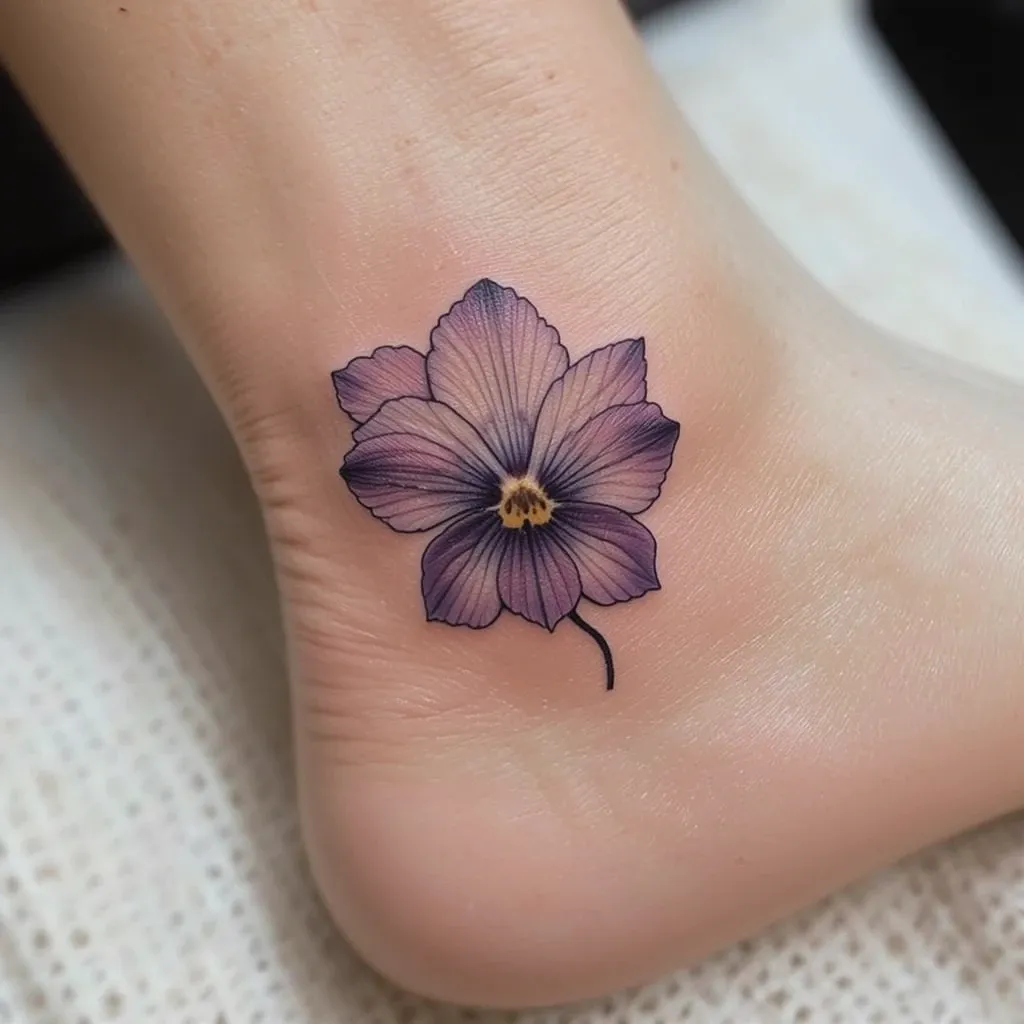 Delicate Ankle Violet