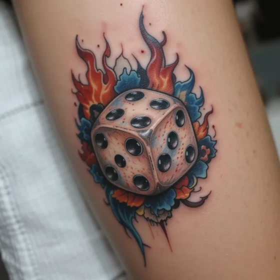  Dice Tattoo