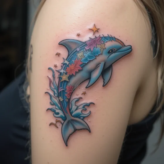  Dolphin Tattoo