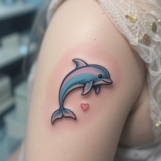 Dolphin with a Tiny Heart