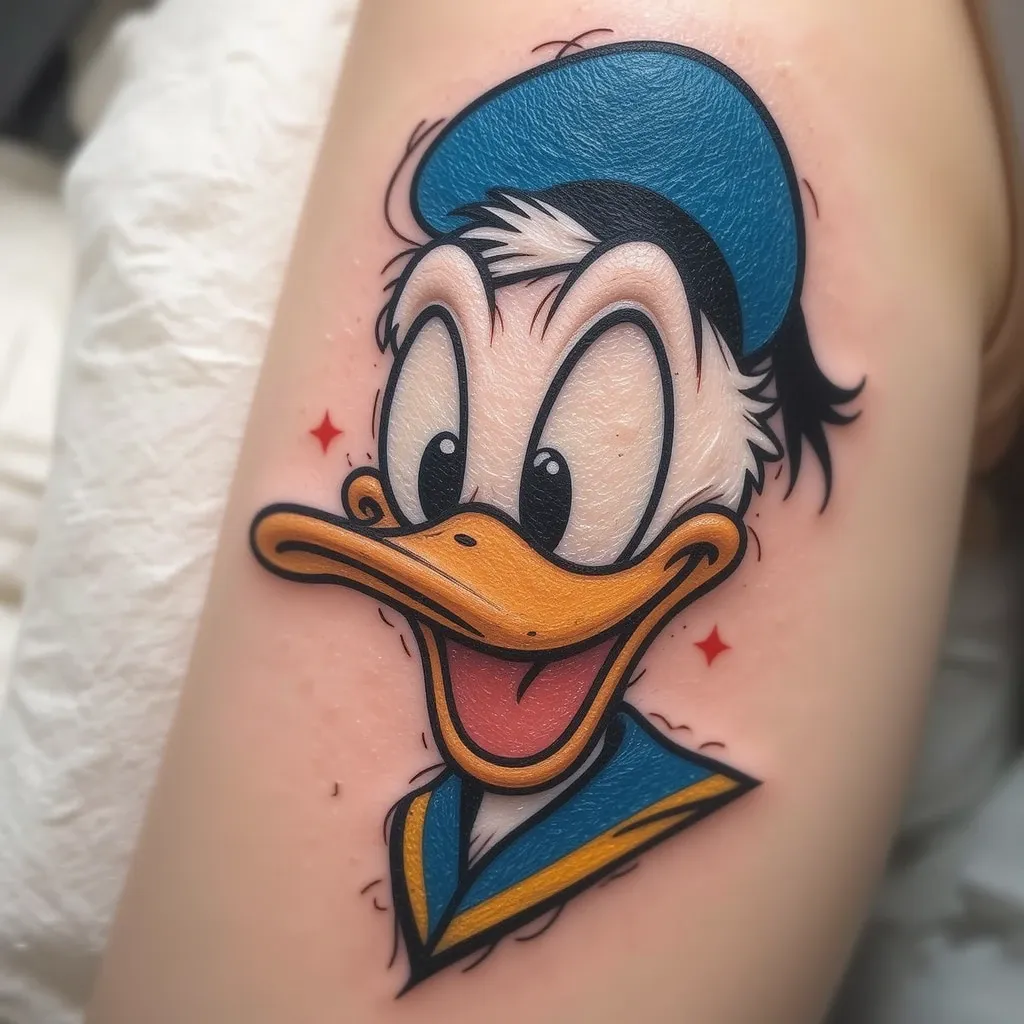 Donald Duck Tattoo