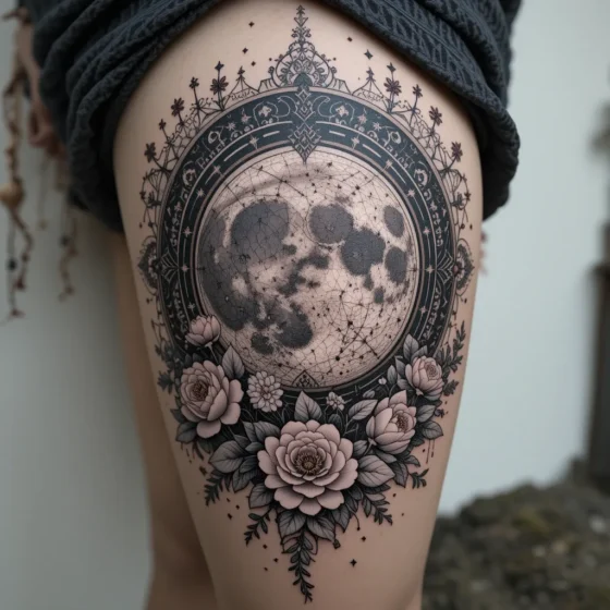 Dreamy Moon and Stars Design