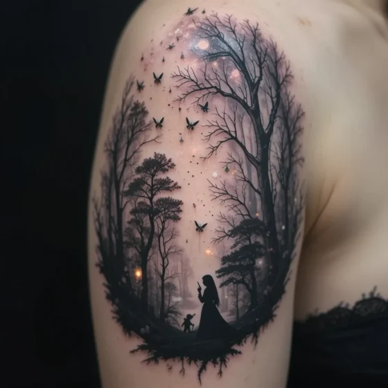 Enchanted Forest Silhouette