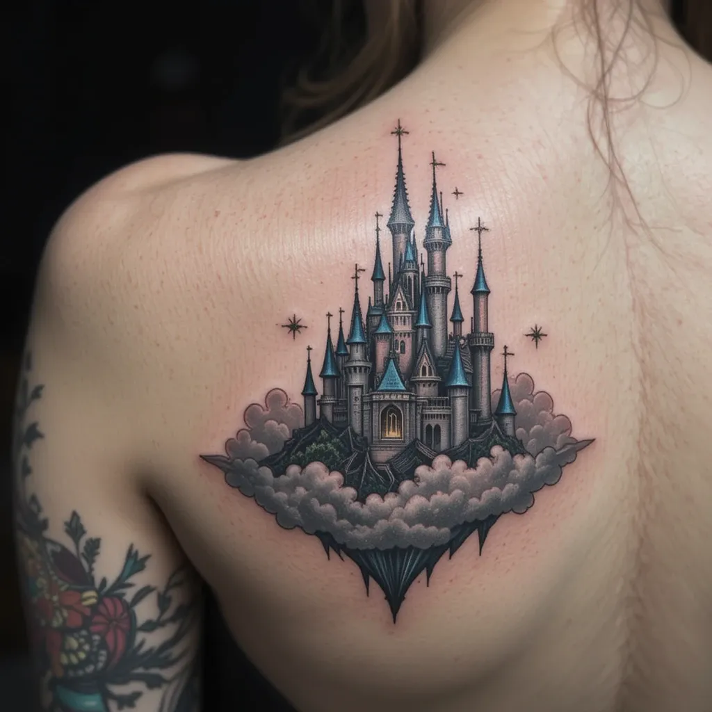 Floating Castle in the Clouds 